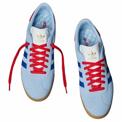 adidas Gazelle Spikeless Golf 'Clear Sky Scarlet' IH8553 Lookbook adidas Gazelle Spikeless Golf 'Clear Sky Scarlet' IH8553