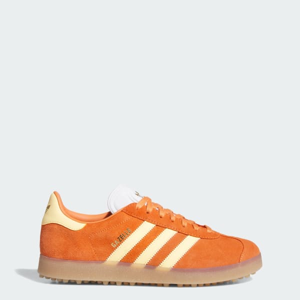 Adidas Gazelle Spikeless Golf Shoes Dusky Orange/Ice Tangerine/Cloud White HP7074