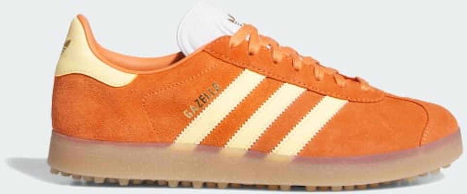Adidas Gazelle 無釘高爾夫鞋 幽橙色/冰橘色/雲白色 HP7074 Buy Adidas Gazelle 無釘高爾夫鞋 幽橙色/冰橘色/雲白色 HP7074