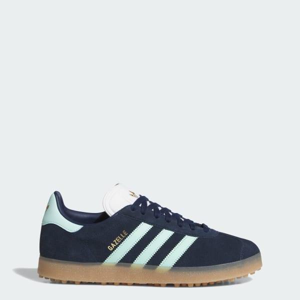 adidas Gazelle Spikeless Golf Shoes Night Indigo/Clear Mint/Cloud White JR4464