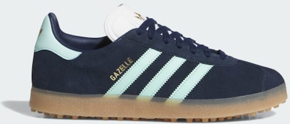 adidas Gazelle 無釘高爾夫鞋 夜靛藍/清新薄荷/雲白 JR4464 Buy adidas Gazelle 無釘高爾夫鞋 夜靛藍/清新薄荷/雲白 JR4464