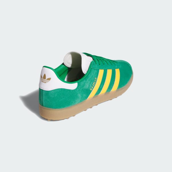 Purchase adidas Gazelle Spikeless Hijau/Kuning Kru/Putih Awan KJ5428