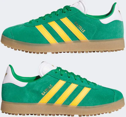 adidas Gazelle Spikeless Hijau/Kuning Kru/Putih Awan KJ5428 Sizing adidas Gazelle Spikeless Hijau/Kuning Kru/Putih Awan KJ5428