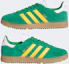 Sizing adidas Gazelle Spikeless Hijau/Kuning Kru/Putih Awan KJ5428