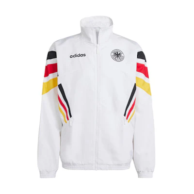 adidas Germany 1996 Track Jacket Football-Inspired Black White Retro Style IT7752