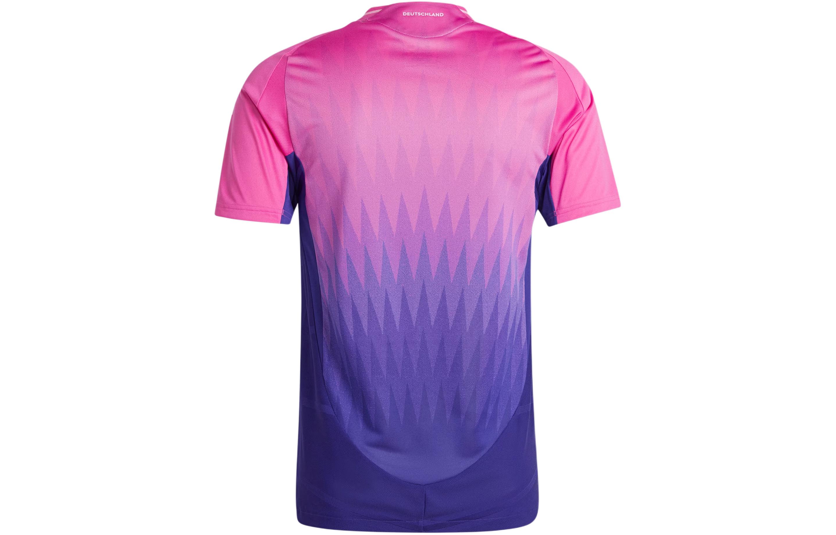 Lookbook adidas 德國 2024 客場正版球衣 漸層紫紅 足球衣 IP8166
