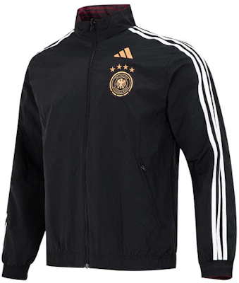 adidas 德國隊世界杯雙面運動外套 黑色 HF4058 Order adidas 德國隊世界杯雙面運動外套 黑色 HF4058