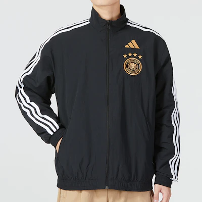 adidas 德國隊世界杯雙面運動外套 黑色 HF4058 2
