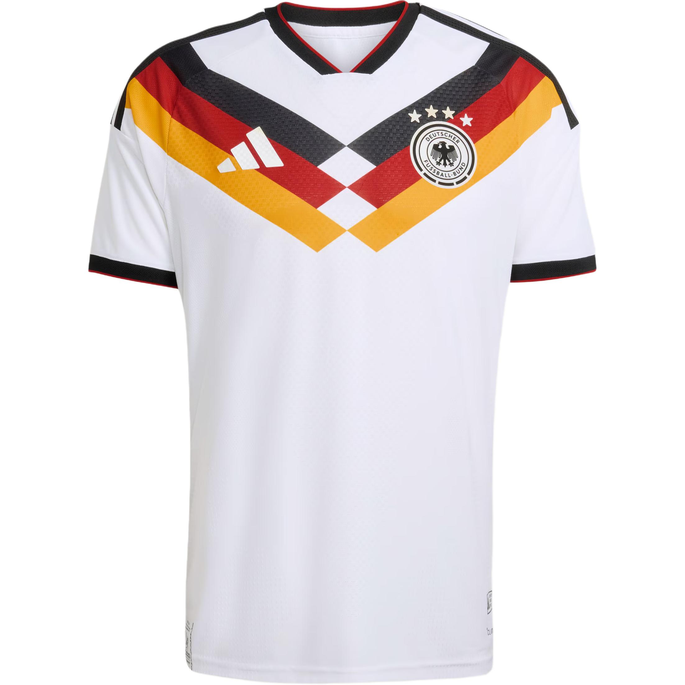 adidas Germany Home Authentic Jersey Wirtz Player Version World Cup 26 Slim Fit Tee JN2066