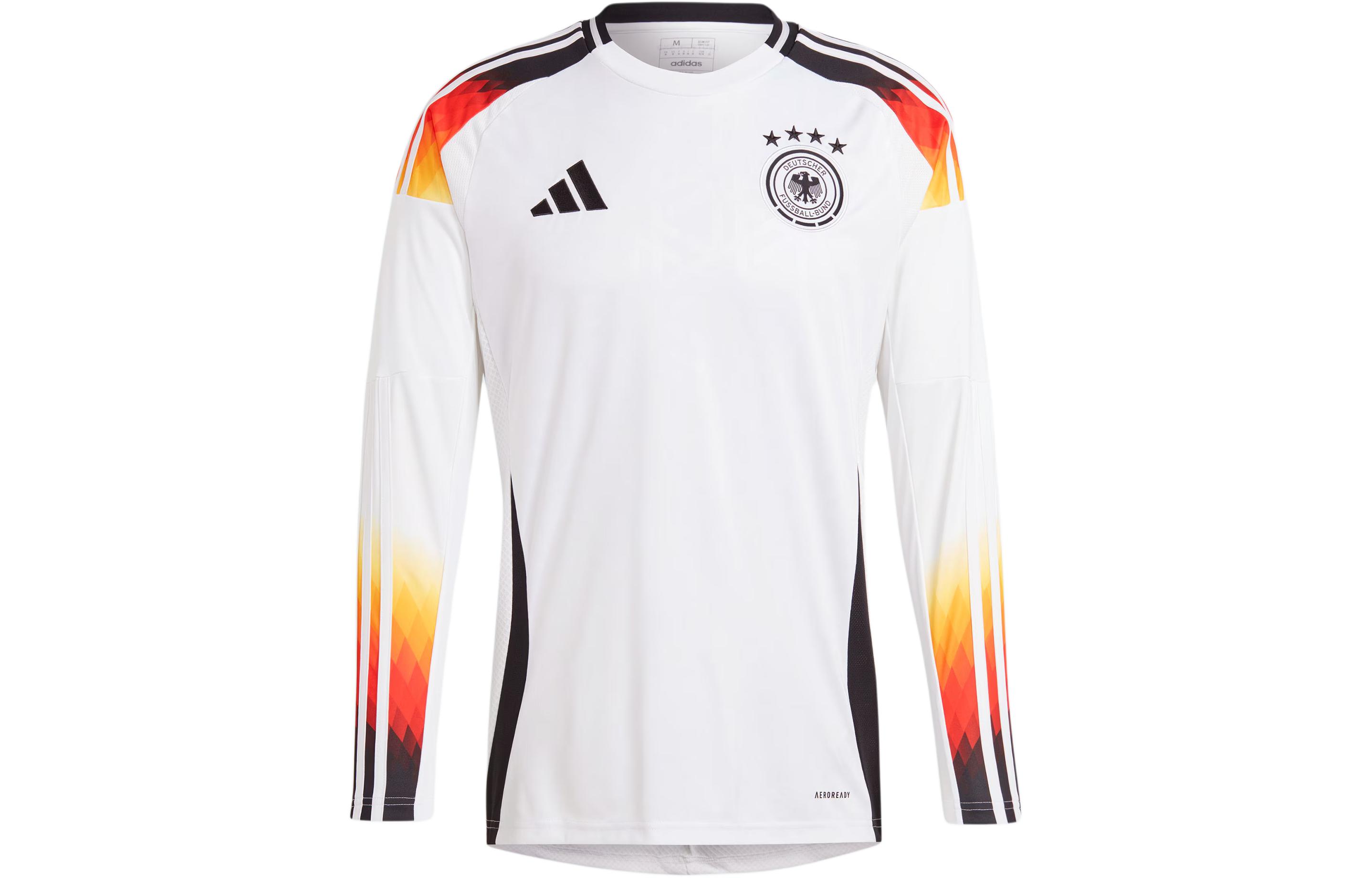 adidas Germany Home Fan Long-Sleeve Football Jersey  White IP6129