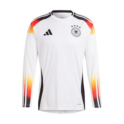 adidas Germany Home Fan Long-Sleeve Football Jersey White IP6129