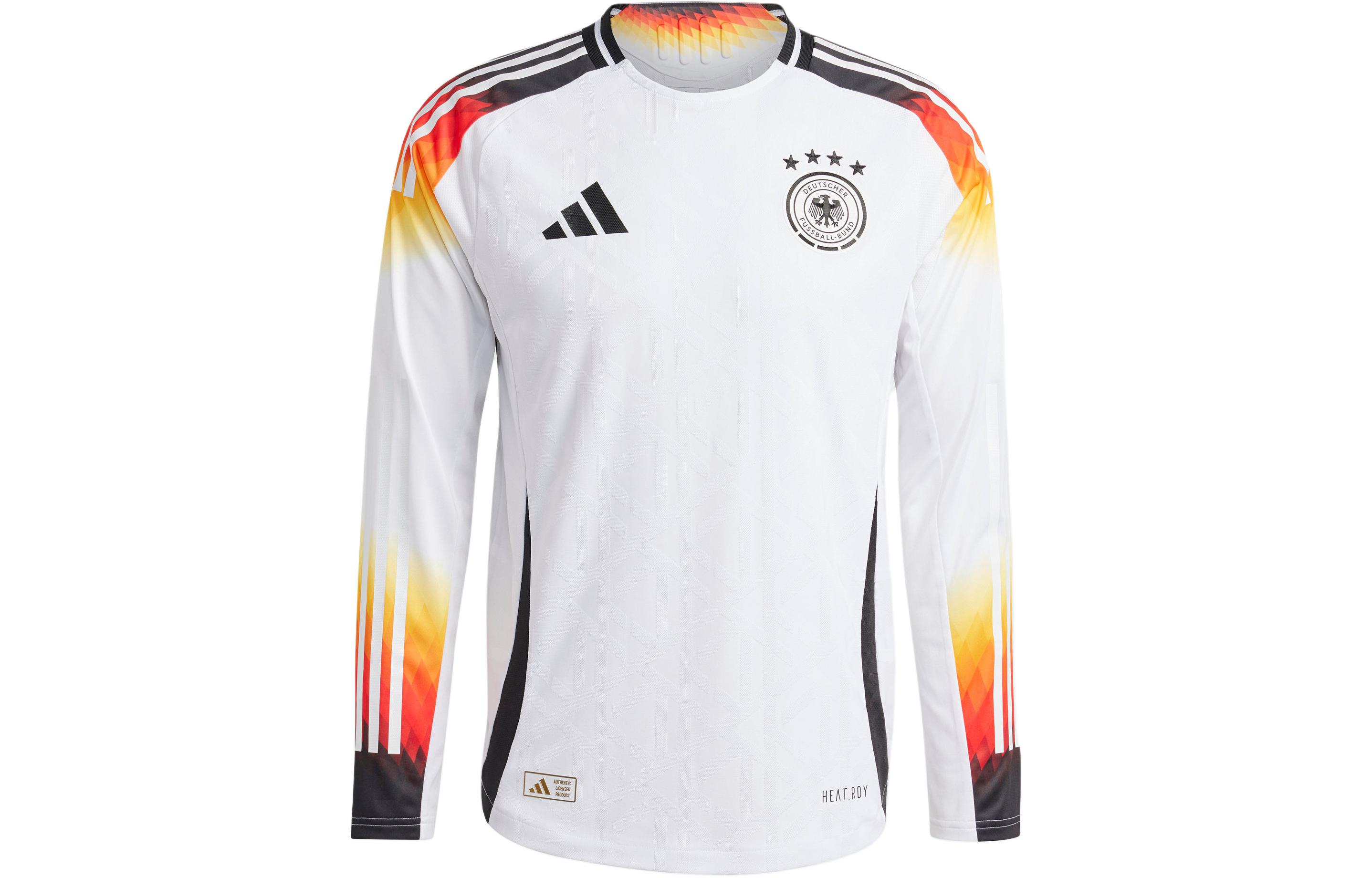 adidas Germany Home Player Edition Slim Fit Raglan Long Sleeve Jersey White Men. IZ1619