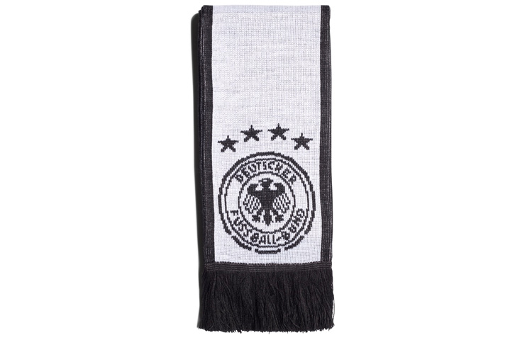 adidas Germany National Team Scarf Black White World Cup Edition FJ0822