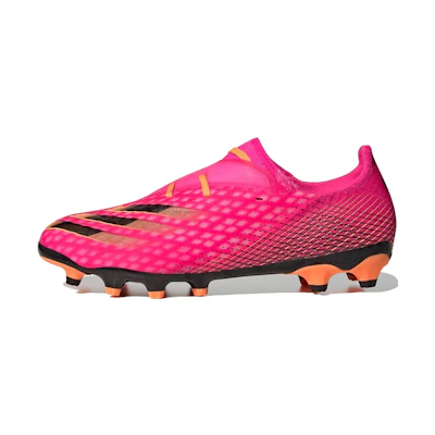 adidas Ghosted2 HG Hard Ground Wear-resistant Non-Slip Low Tops Pink