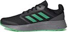 Buy adidas Galaxy 5 Kasut 'Core Black / Screaming Green' H04597