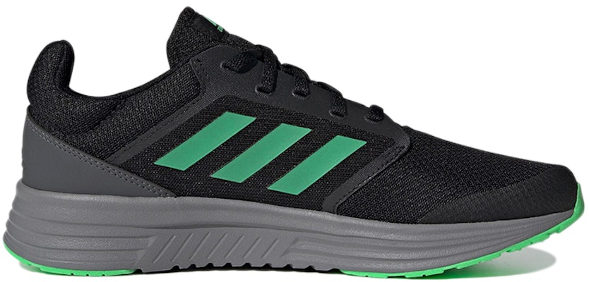 adidas Galaxy 5 Kasut 'Core Black / Screaming Green' H04597 Order adidas Galaxy 5 Kasut 'Core Black / Screaming Green' H04597