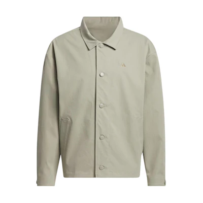 adidas Go-To Chore Coat Loose Fit Shirt Jacket Stone Gray Men’s IU4711