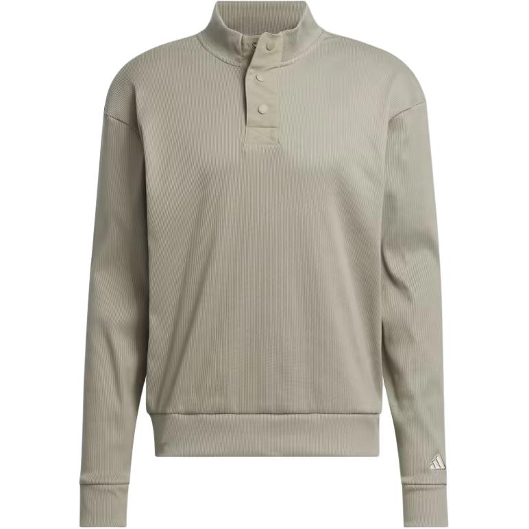 adidas GO-TO Cosy Pullover Olive Green Retro Oversized Sweatshirt IL0579