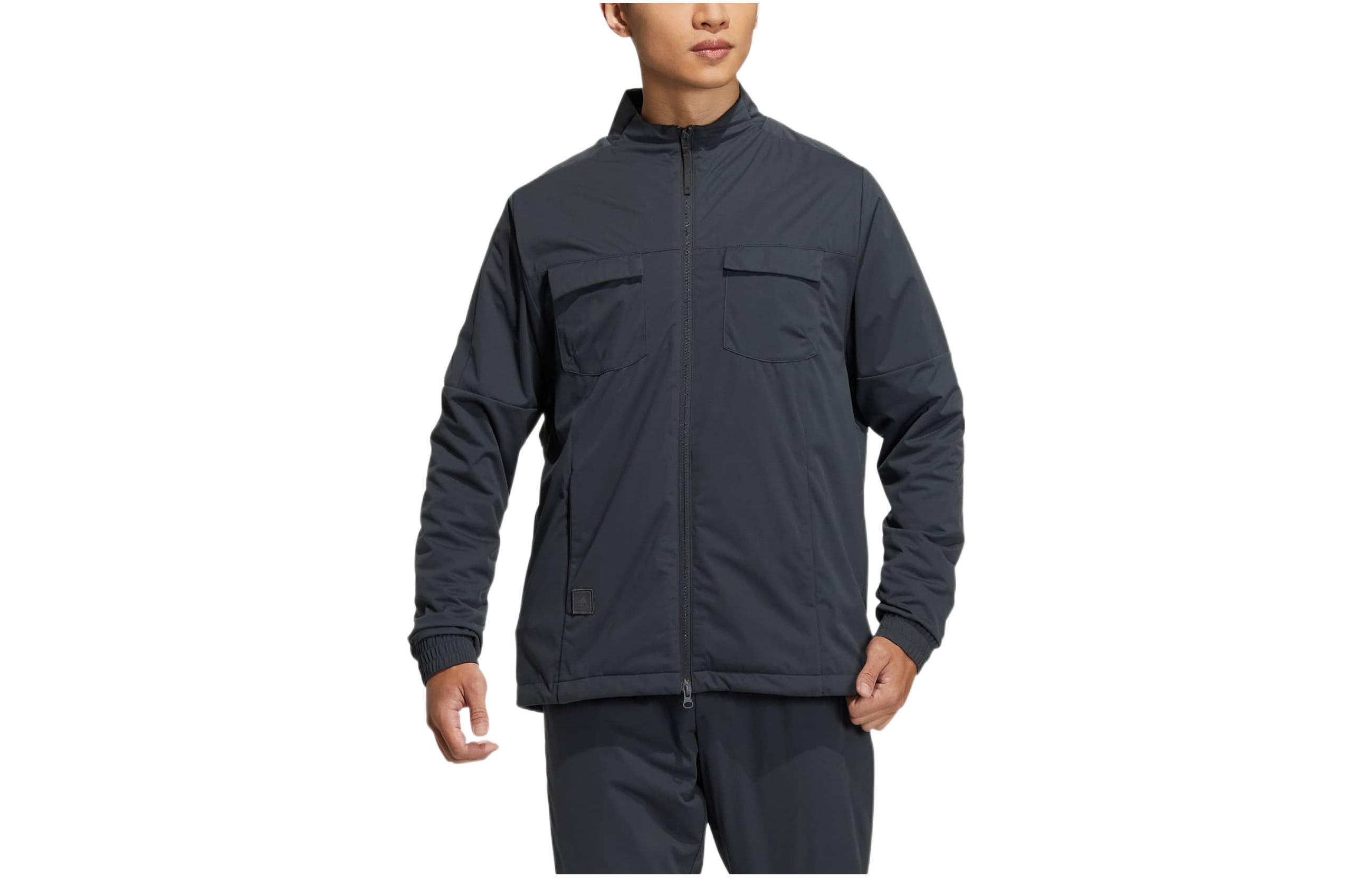 adidas GO-TO GT Wind Jacket Black Multi-Pocket Zip-Up HG3254