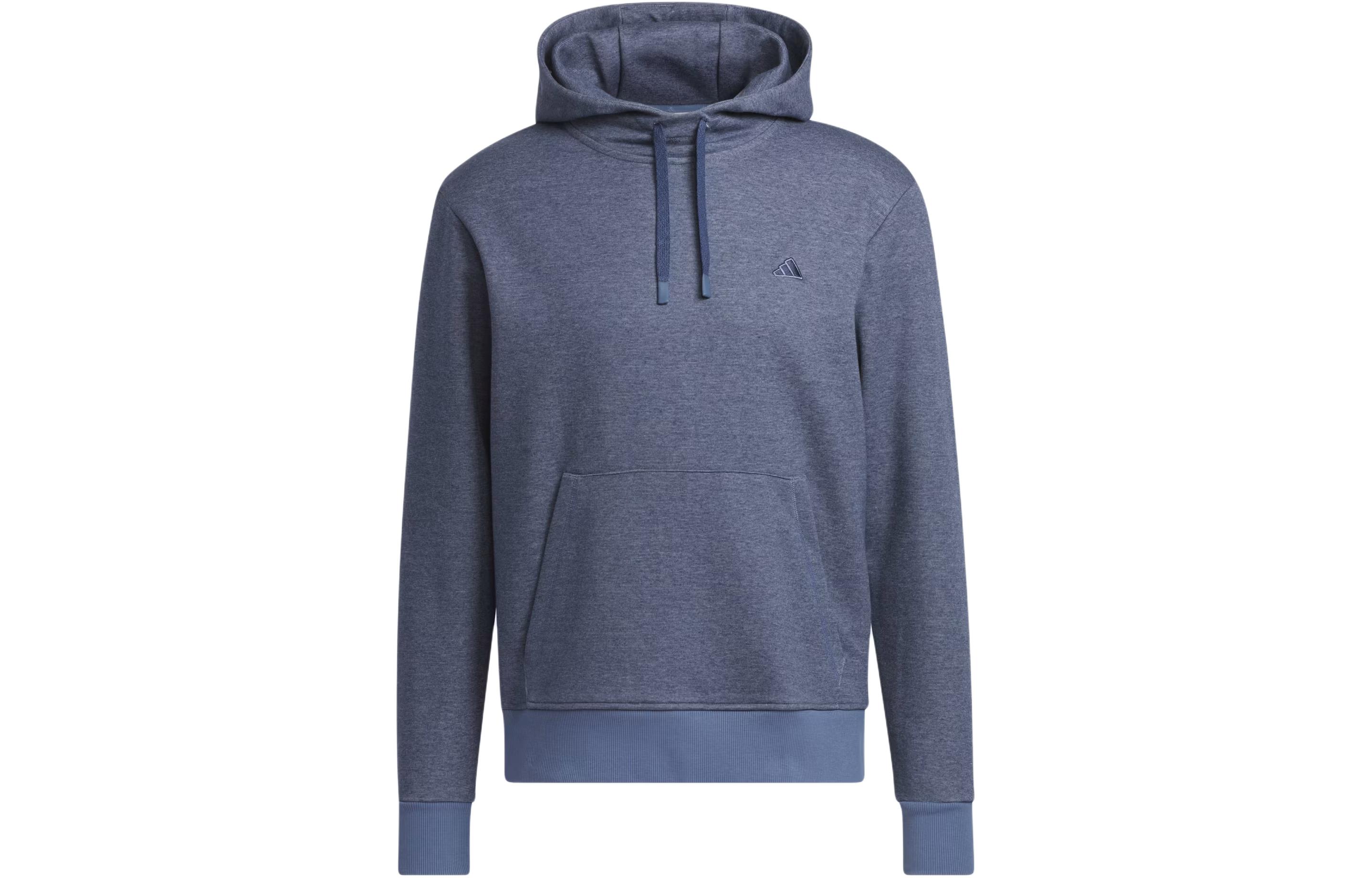 adidas Go-To Hoodie Pullover with Logo in Deep Navy IU4706