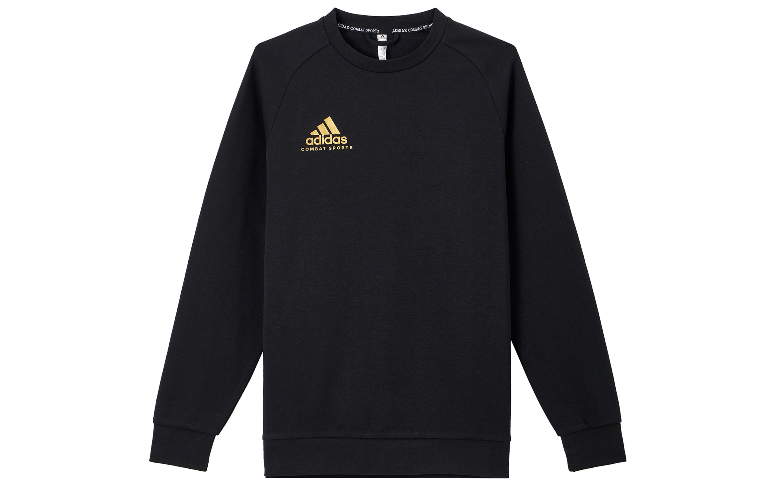 adidas Gold Logo Pullover Hoodie Black Unisex Casual Sportswear adiCSTL06-BG