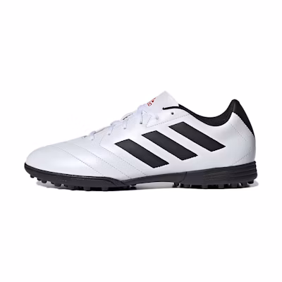 adidas Goletto VII TF Turf CMFTable Wear Resistant Soccer Shoes /Black 'White'