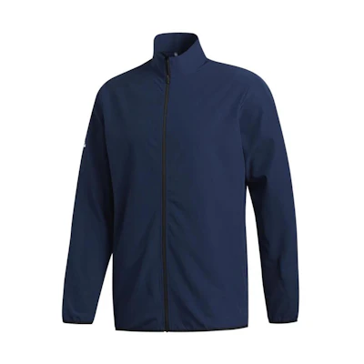 adidas Golf Core Solid Zip Windbreaker Jacket Blue GD0834