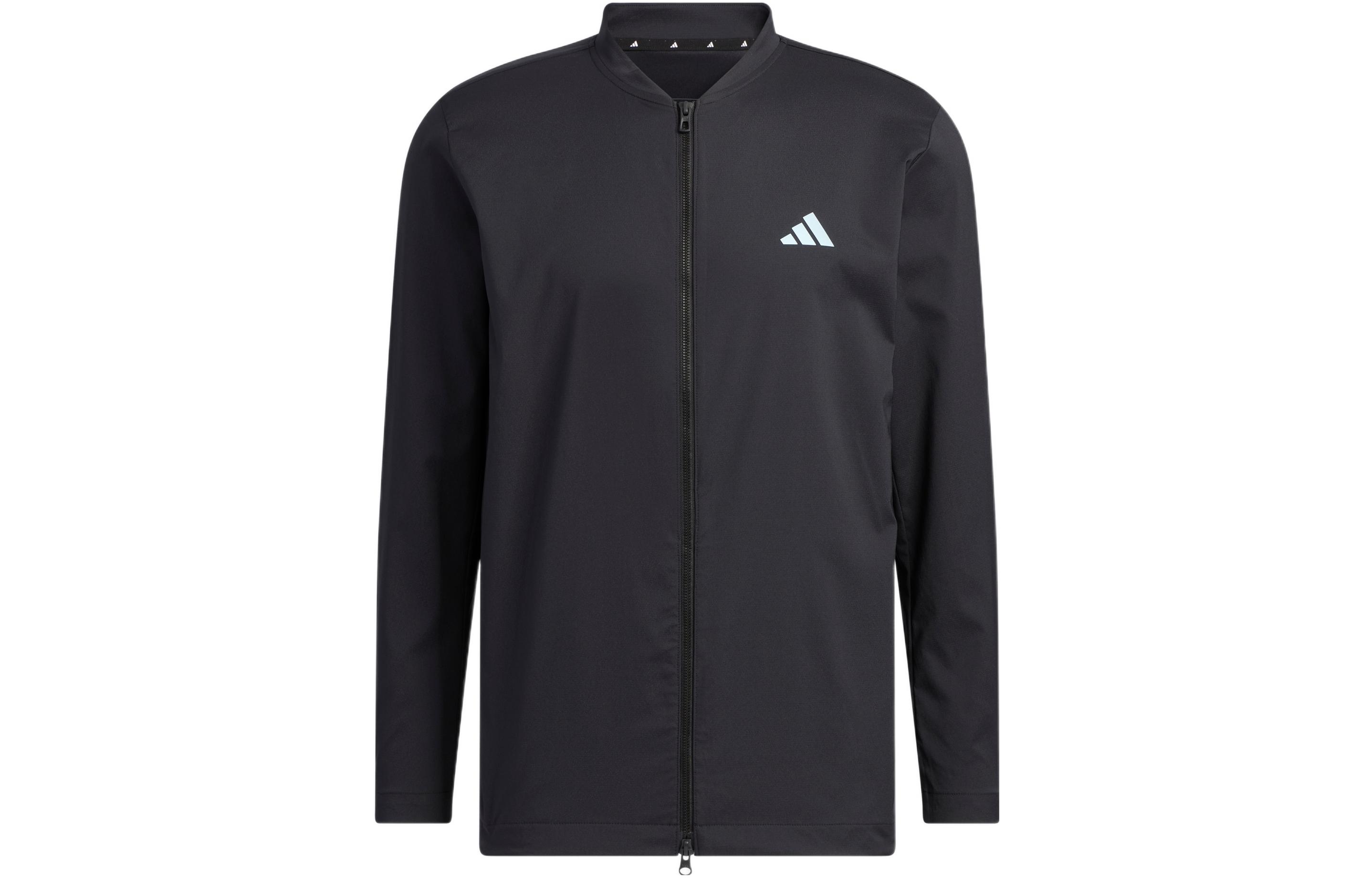 adidas Golf Quick-Dry Breathable Jacket with Logo - Black HS9994