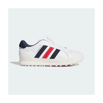 Adidas Golf RetroCross Gripmore Boa Spikeless Shoes Cloud White/Collegiate Navy/Lucid Red