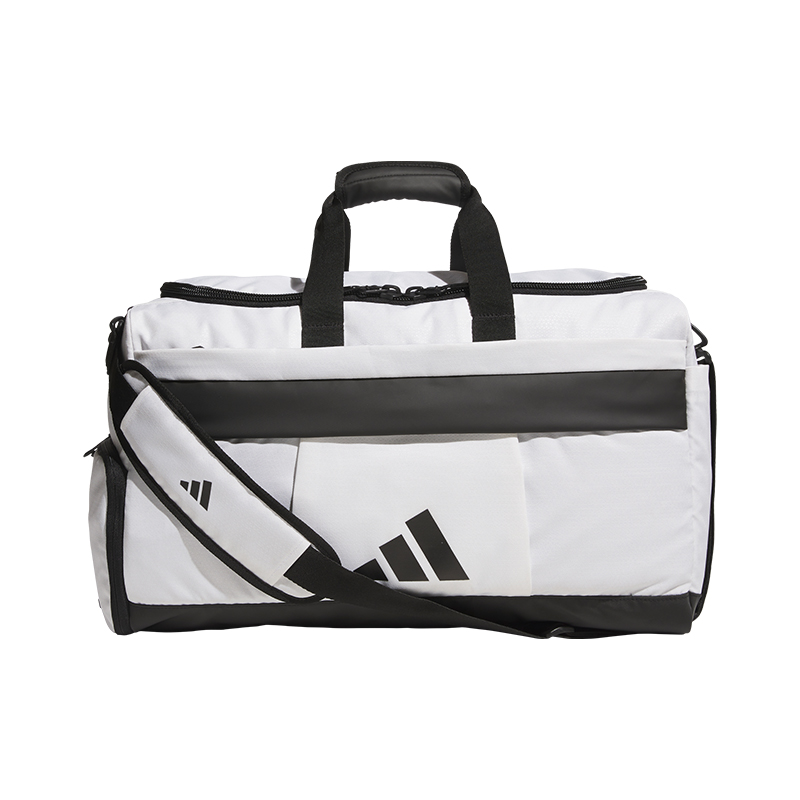 adidas Golf Series Polyester Travel Bag Unisex Grey White JN2057