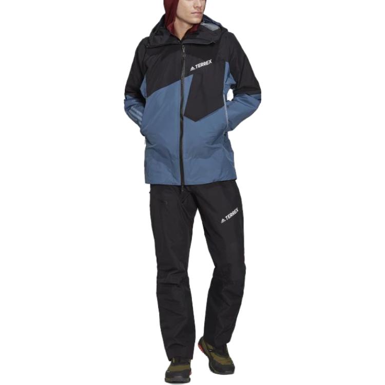 adidas GORE-TEX Waterproof Breathable Outdoor Jacket  Blue HE2293 圖 3