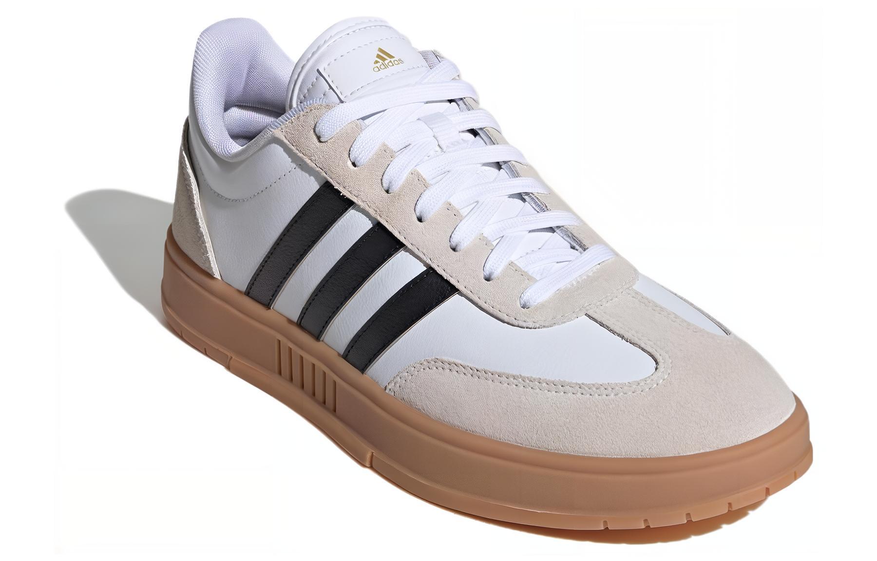 Shop adidas GRADAS LOW TRAINERS 'Putih Beige Hitam' IE9044