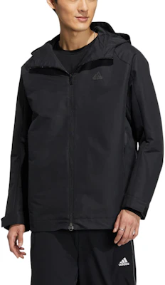 adidas Jaket Hoodie Gradient Logo Hitam HY5829 Lookbook adidas Jaket Hoodie Gradient Logo Hitam HY5829