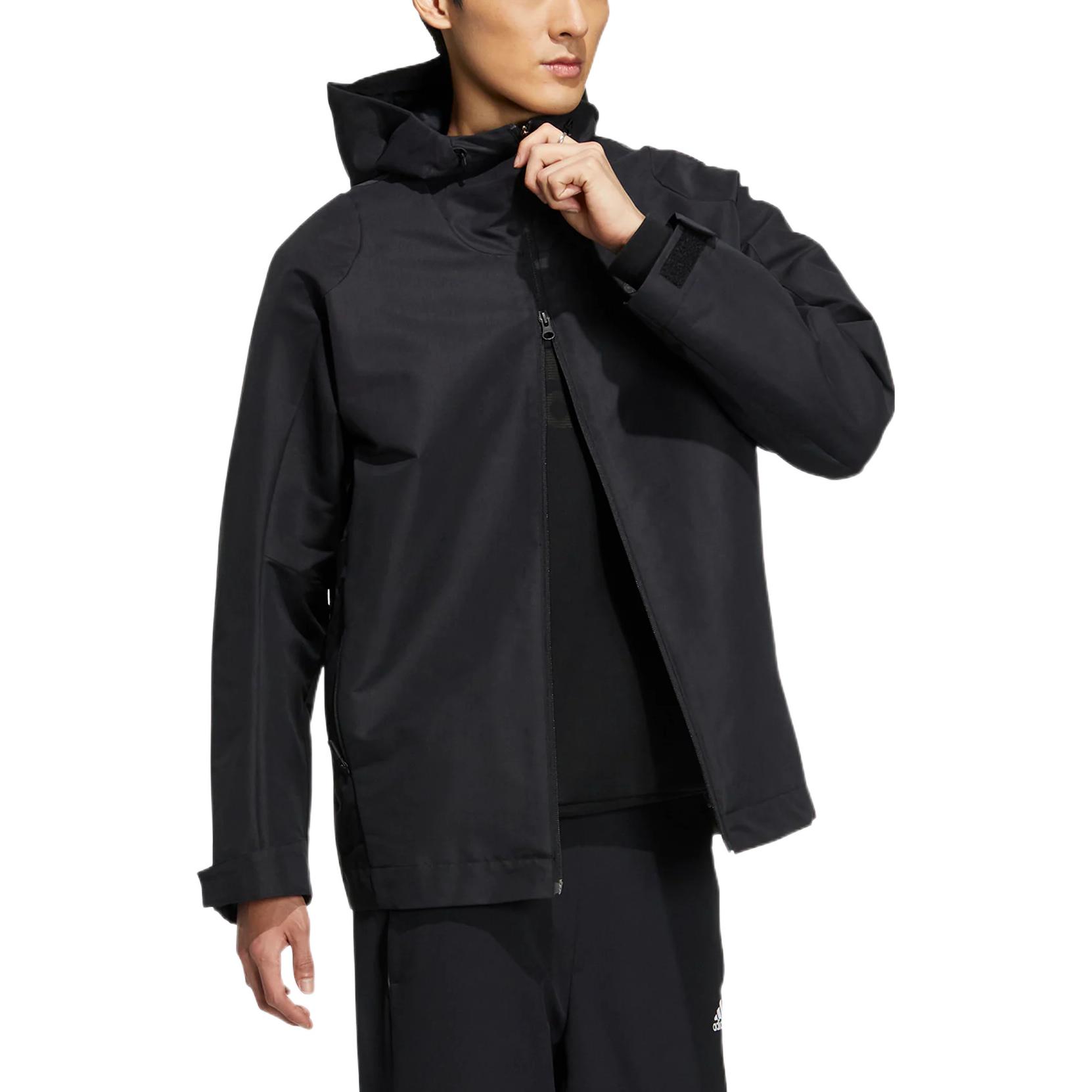 Purchase adidas Jaket Hoodie Gradient Logo Hitam HY5829