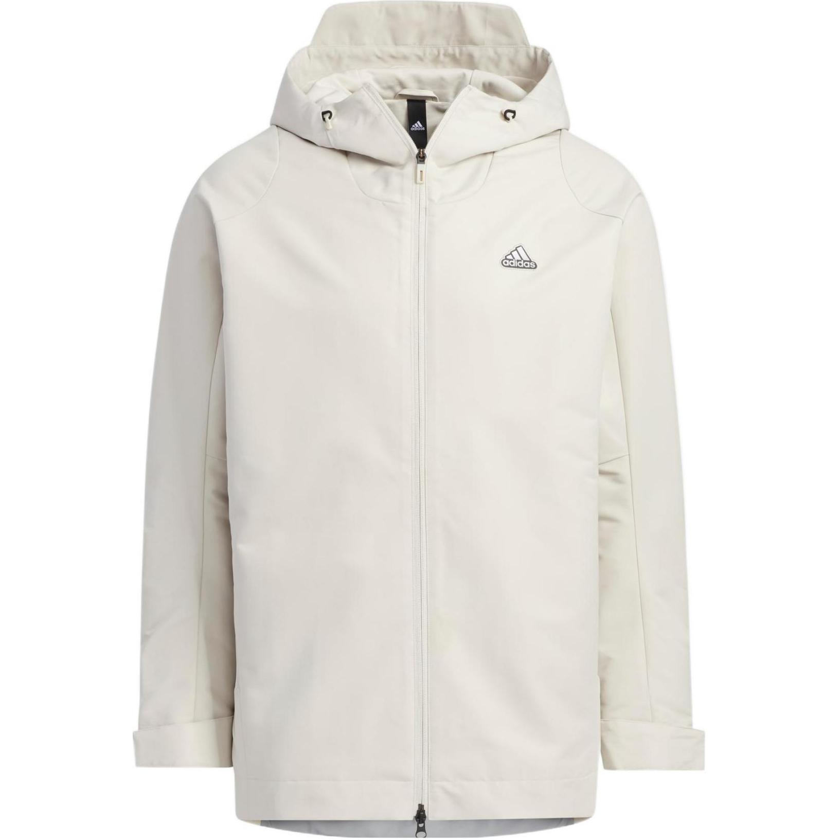 adidas Gradient Logo Zip Hoodie Jacket Clear Brown HY5830