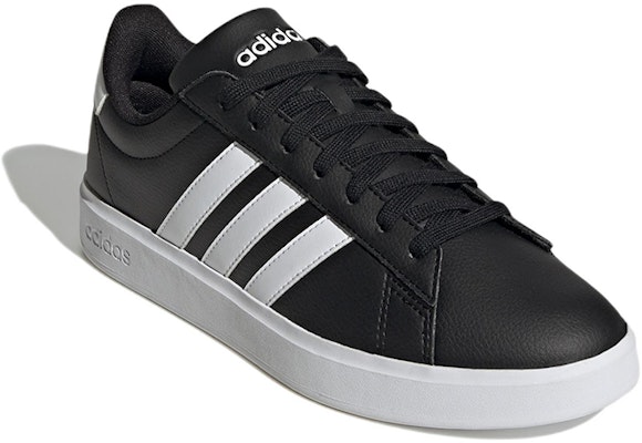 adidas Grand Court 2.0 'Black White' GW9196 Lookbook adidas Grand Court 2.0 'Black White' GW9196