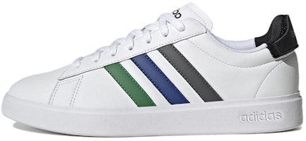 adidas Grand Court 2.0 'Green Blue Grey Stripe' GW7172 adidas Grand Court 2.0 'Green Blue Grey Stripe' GW7172