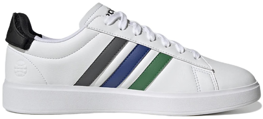 adidas Grand Court 2.0 'Hijau Biru Kelabu Stripe' GW7172 Order adidas Grand Court 2.0 'Hijau Biru Kelabu Stripe' GW7172