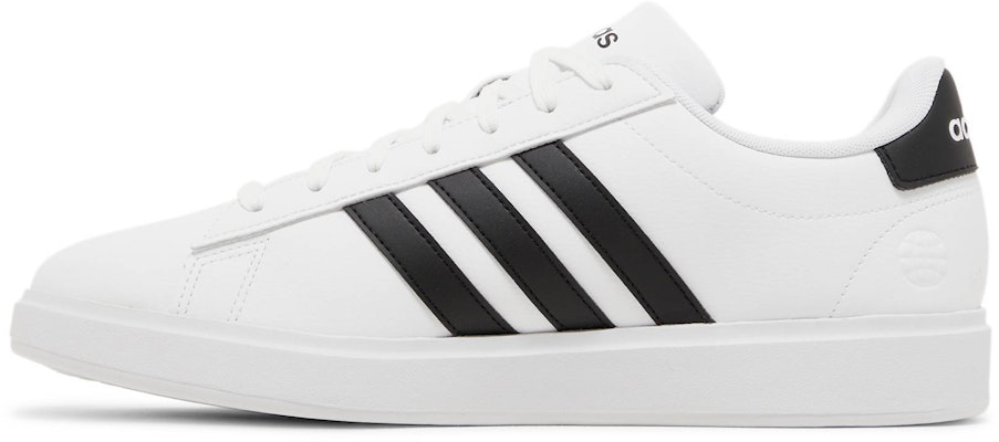 adidas Grand Court 2.0 'White Black' GW9195 Lookbook adidas Grand Court 2.0 'White Black' GW9195
