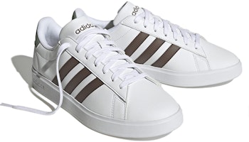 adidas neo GRAND COURT Cloudfoam 防滑耐磨 低筒 球鞋 男女款 白藍 Lookbook adidas neo GRAND COURT Cloudfoam 防滑耐磨 低筒 球鞋 男女款 白藍