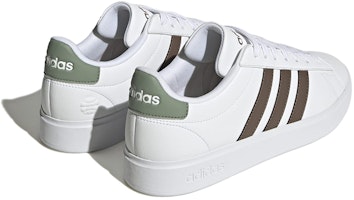 adidas neo GRAND COURT Cloudfoam 防滑耐磨 低筒 球鞋 男女款 白藍 Shop adidas neo GRAND COURT Cloudfoam 防滑耐磨 低筒 球鞋 男女款 白藍