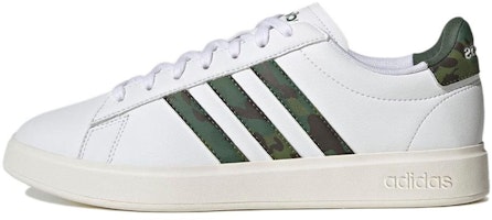 adidas Grand Court 2.0 'White Green Camo' GW7170 adidas Grand Court 2.0 'White Green Camo' GW7170