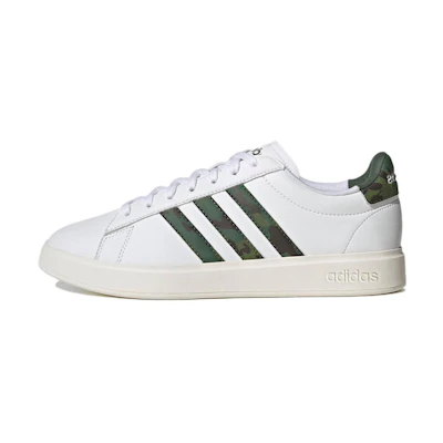 adidas Grand Court 2.0 'White Green Camo'