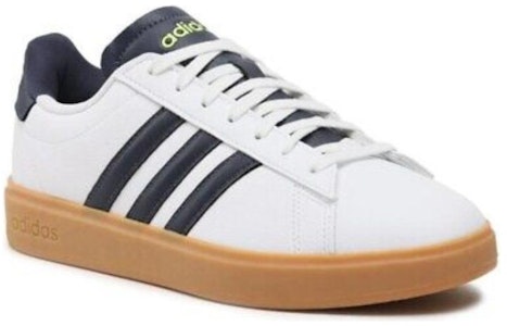 adidas Grand Court 2.0 'Putih Shadow Navy Gum' ID4469 Lookbook adidas Grand Court 2.0 'Putih Shadow Navy Gum' ID4469