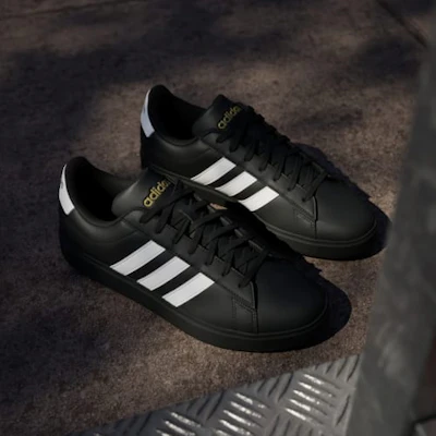 adidas Grand Court 2.0 運動鞋 黑白金 經典款 JR0546 Purchase adidas Grand Court 2.0 運動鞋 黑白金 經典款 JR0546