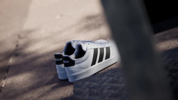 Lookbook Adidas Grand Court 3.0 Sneakers Cloud White/Core Black/Cloud White IH1472