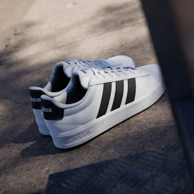 アディダス グランドコート 3.0 スニーカー クラウドホワイト/コアブラック/クラウドホワイト IH1472 Details for アディダス グランドコート 3.0 スニーカー クラウドホワイト/コアブラック/クラウドホワイト IH1472