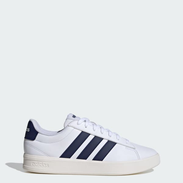 Adidas Grand Court 3.0 Sneakers Cloud White/Dark Blue/Core White IH1478