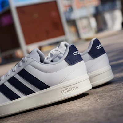 阿迪达斯 Grand Court 3.0 云白/深蓝/核心白 休闲鞋 IH1478 1