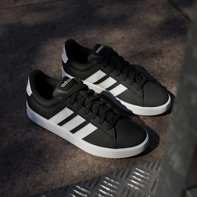 Adidas Grand Court 3.0 Sepatu Hitam Putih Core/Putih Awan/Putih Awan IH1473 Purchase Adidas Grand Court 3.0 Sepatu Hitam Putih Core/Putih Awan/Putih Awan IH1473